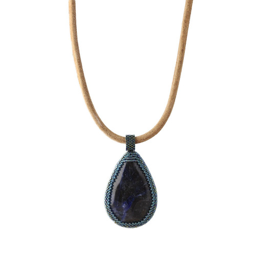 COLAR PEDRA GOTA<br /> R$ 480,00 EM ATÉ 4 X R$ 120,00